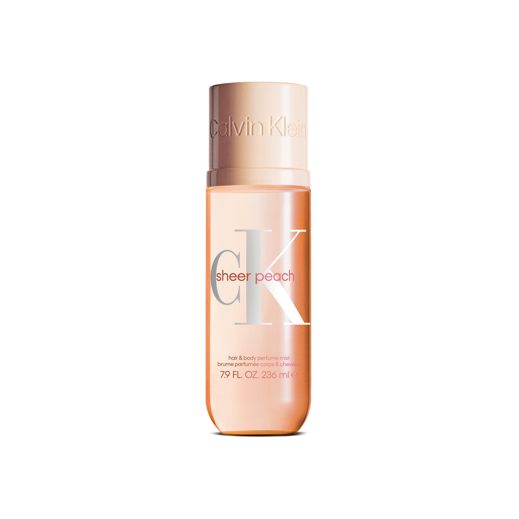 236 ML Calvin Klein CK ONE Sheer Peach Unisex Hair & Body Perfume Mist 1 of 7 Sheer Peach Unisex Hair & Body Perfume Mist
