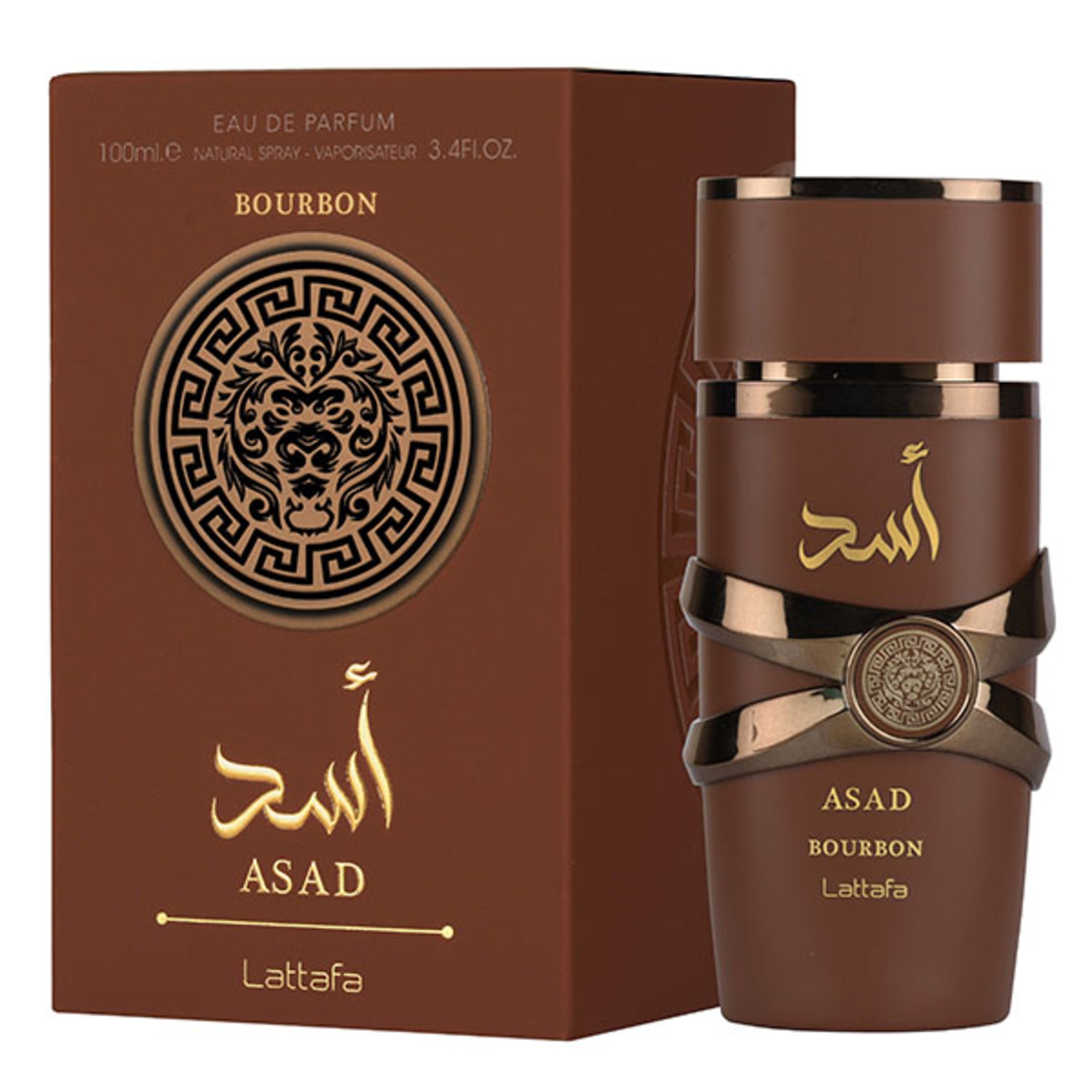 100 ML Lattafa Asad Asad Bourbon Apa de Parfum 