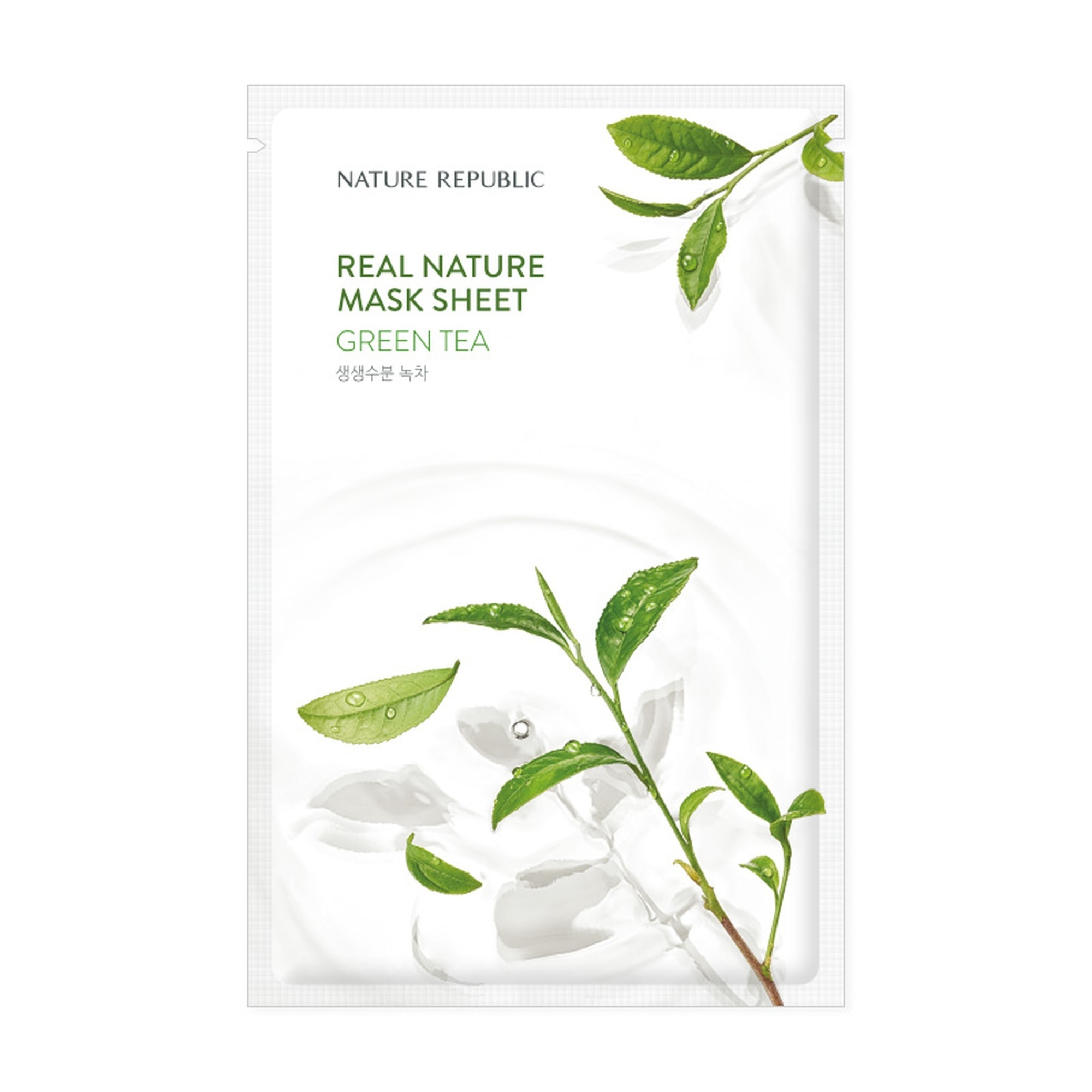 29 G NATUREREPUBLIK Real Nature Masca de fata tip servetel-Green Tea 1 of 1