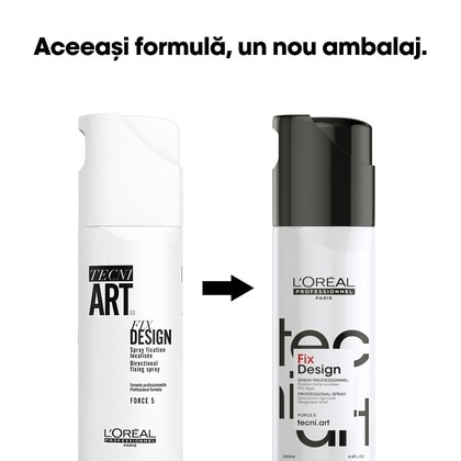 Spray cu fixare localizata Fix design