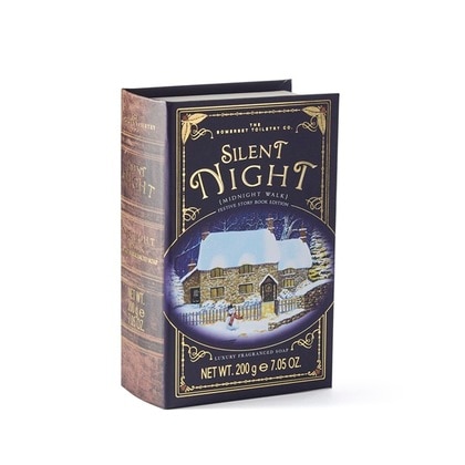 200 G Somerset CHRISTMAS Sapun solid Christmas Story Book Blue 1 of 2