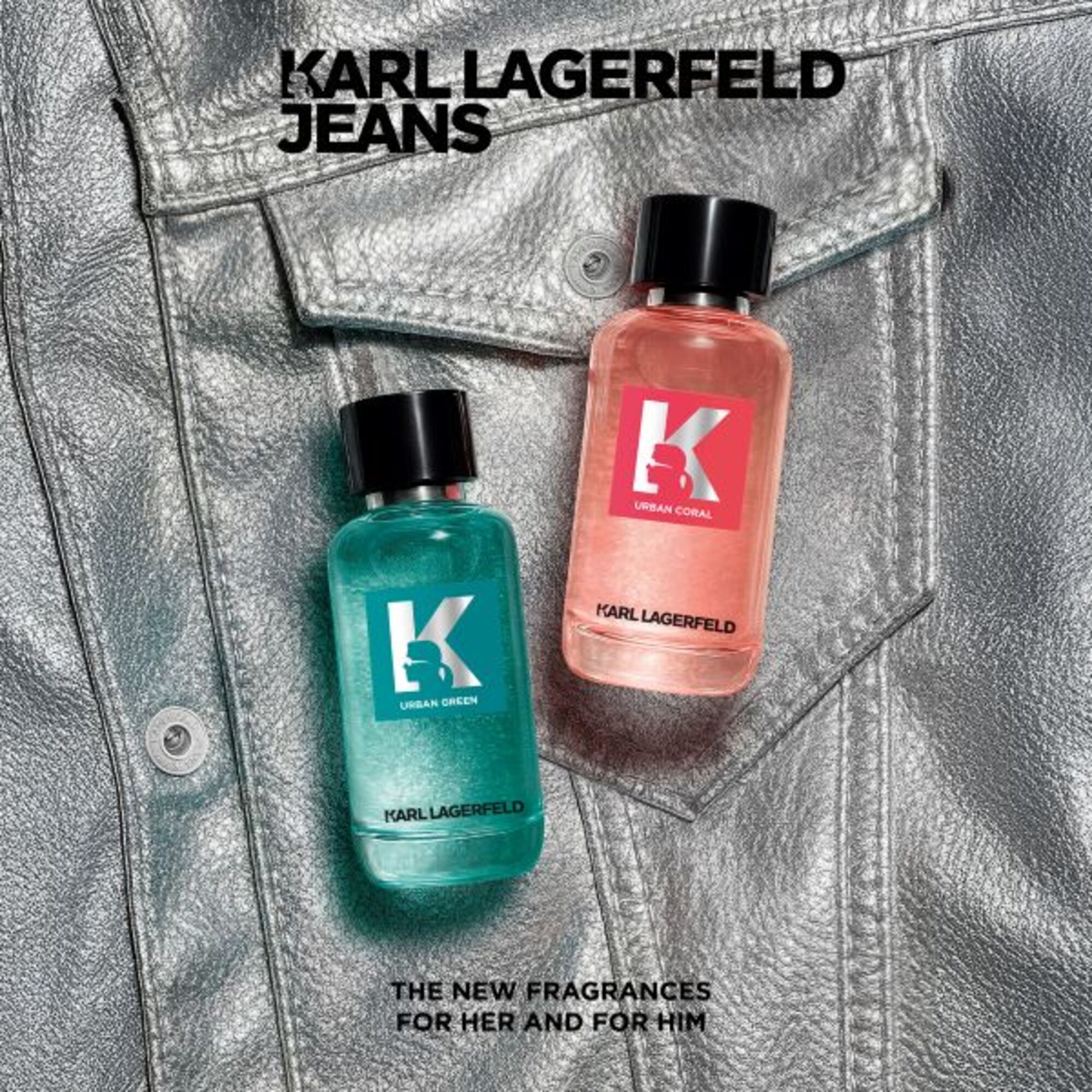 60 ML KARL LAGERFELD JEANS URBAN Jeans Urban Green Men Apa de Toaleta 2 of 3 Jeans Urban Green Men Apa de Toaleta