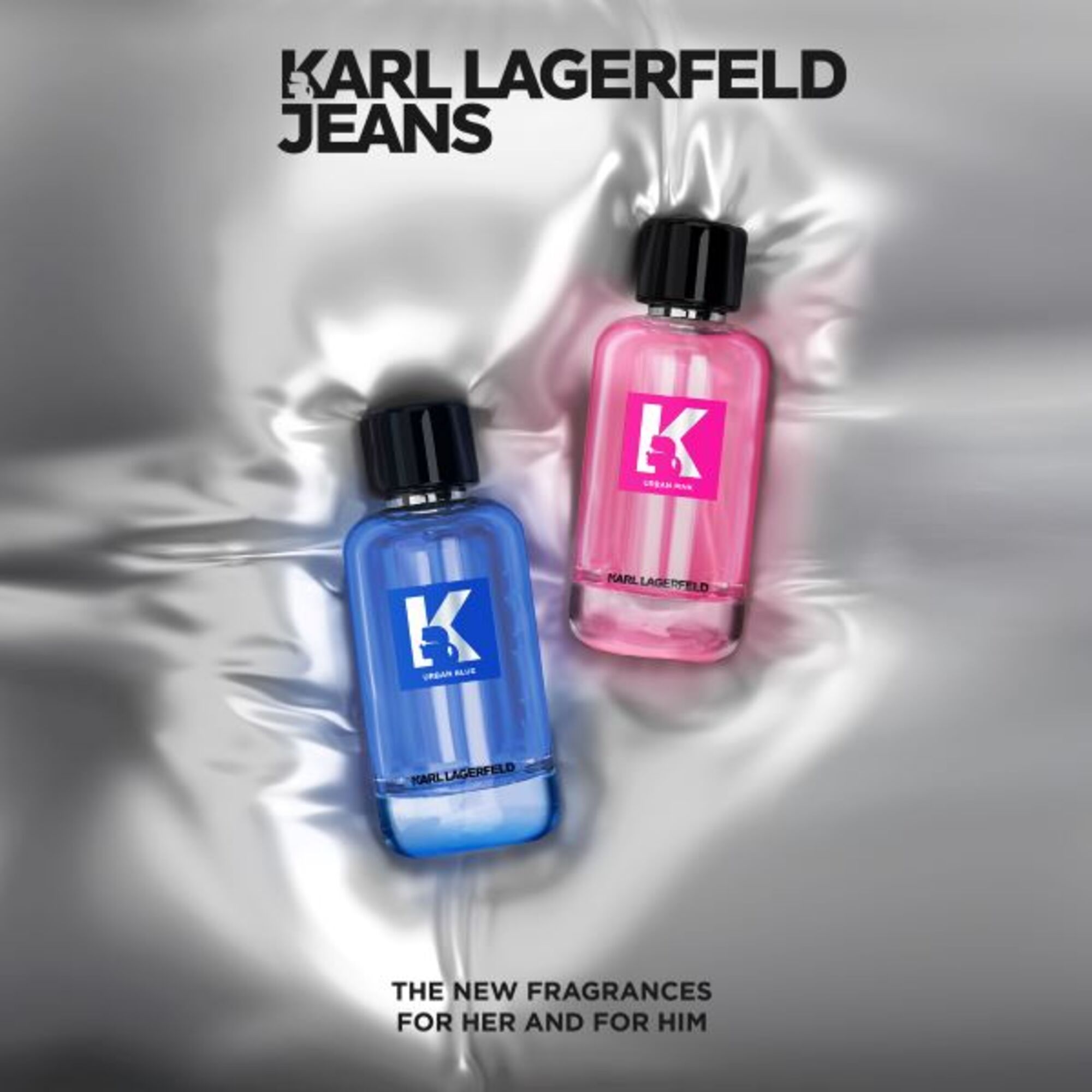 100 ML KARL LAGERFELD JEANS URBAN Jeans Urban Blue Apa de Toaleta  1 of 6 