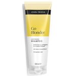 250 ML John Frieda Hair shampoo Sampon de par Go Blonder  1 of 2 Sampon de par Go Blonder