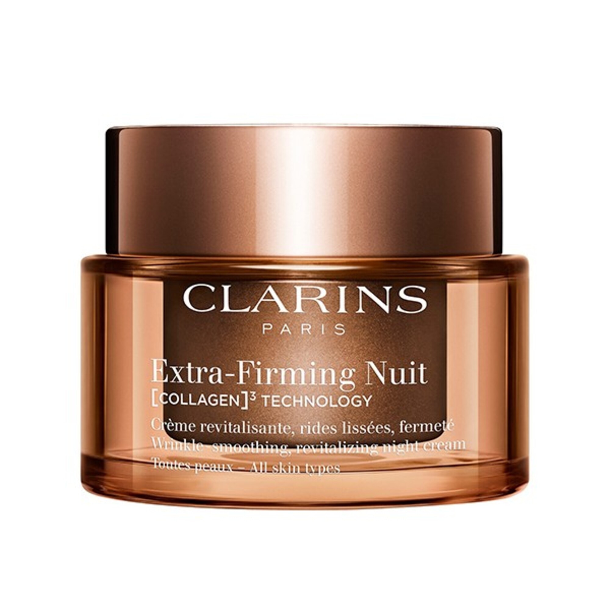 50 ML Clarins Extra Firming Crema de noapte Extra Firming Nuit pentru toate tipurile de ten  1 of 1 Crema de noapte Extra Firming Nuit pentru toate tipurile de ten