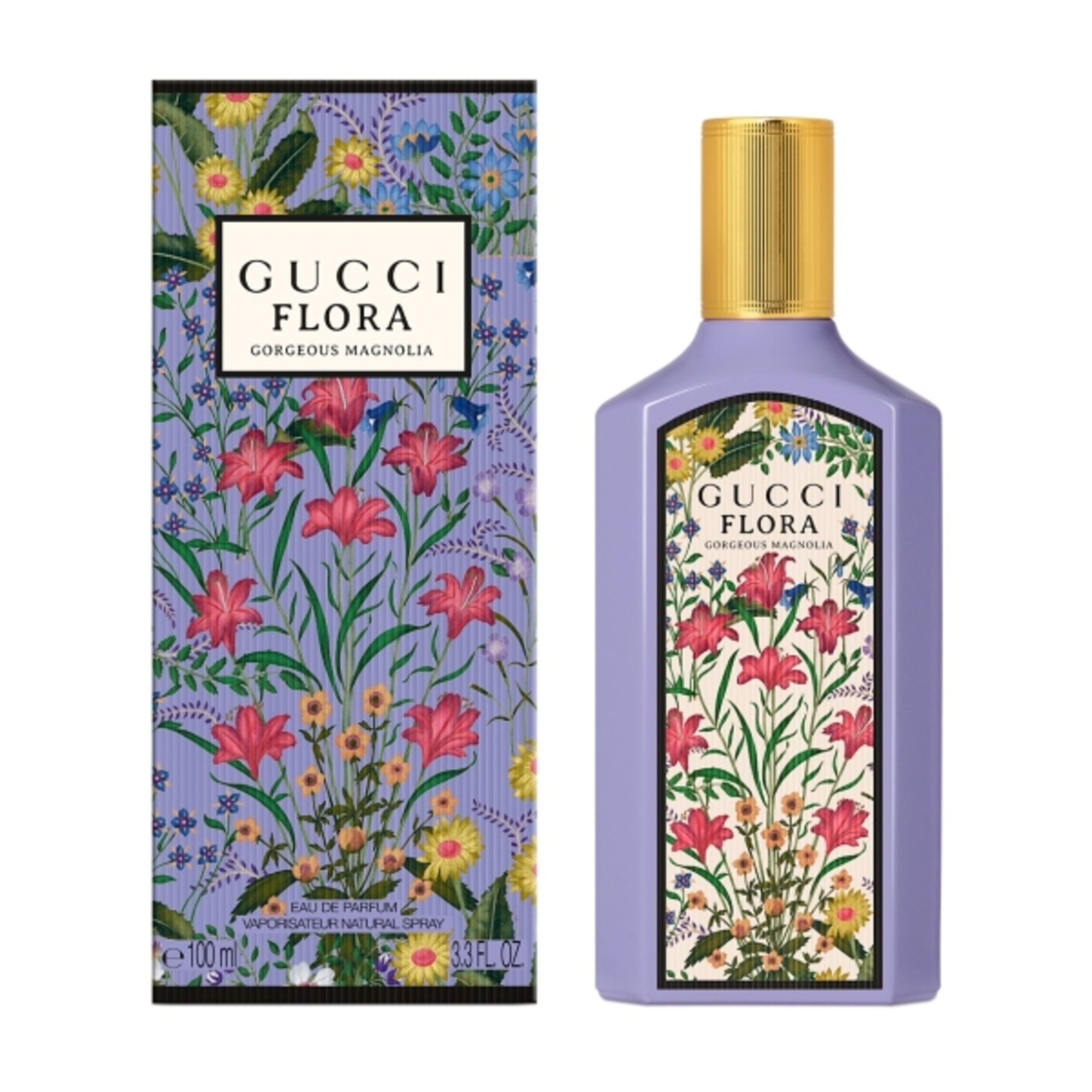 100 ML Gucci FLORA Flora Gorgeous Magnolia Apa de Parfum 1 of 2