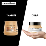 250 ML L'OREAL PROFESSIONNEL ABSOLUT REPAIR Masca aurie pentru parul uscat si deteriorat Serie Expert  2 of 3 Masca aurie pentru parul uscat si deteriorat Serie Expert