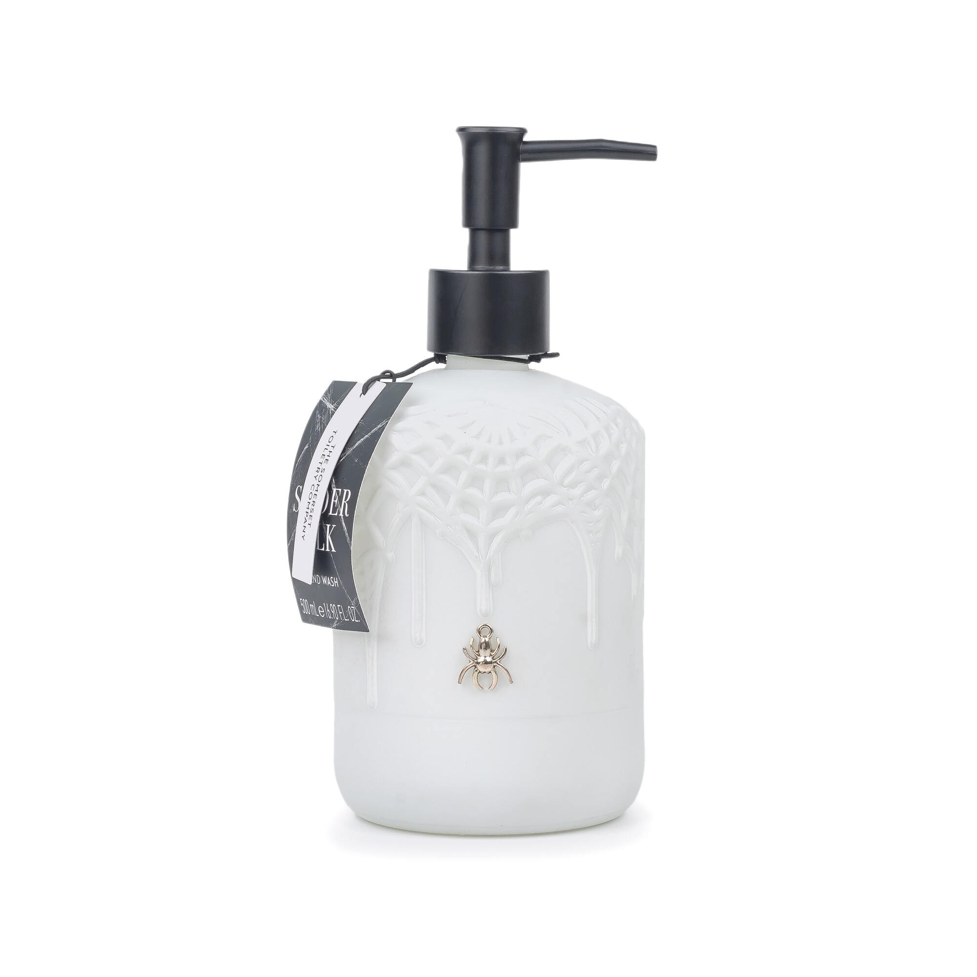 500 ML Somerset Halloween Charm Sapun de mani lichid Spider Silk 1 of 2 Sapun de mani lichid Spider Silk