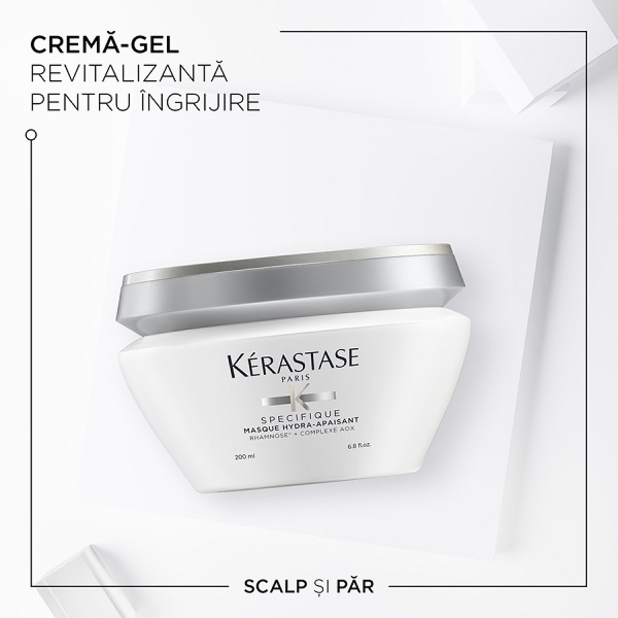 Masca de par calmanta si hidratanta Hydra Apaisant