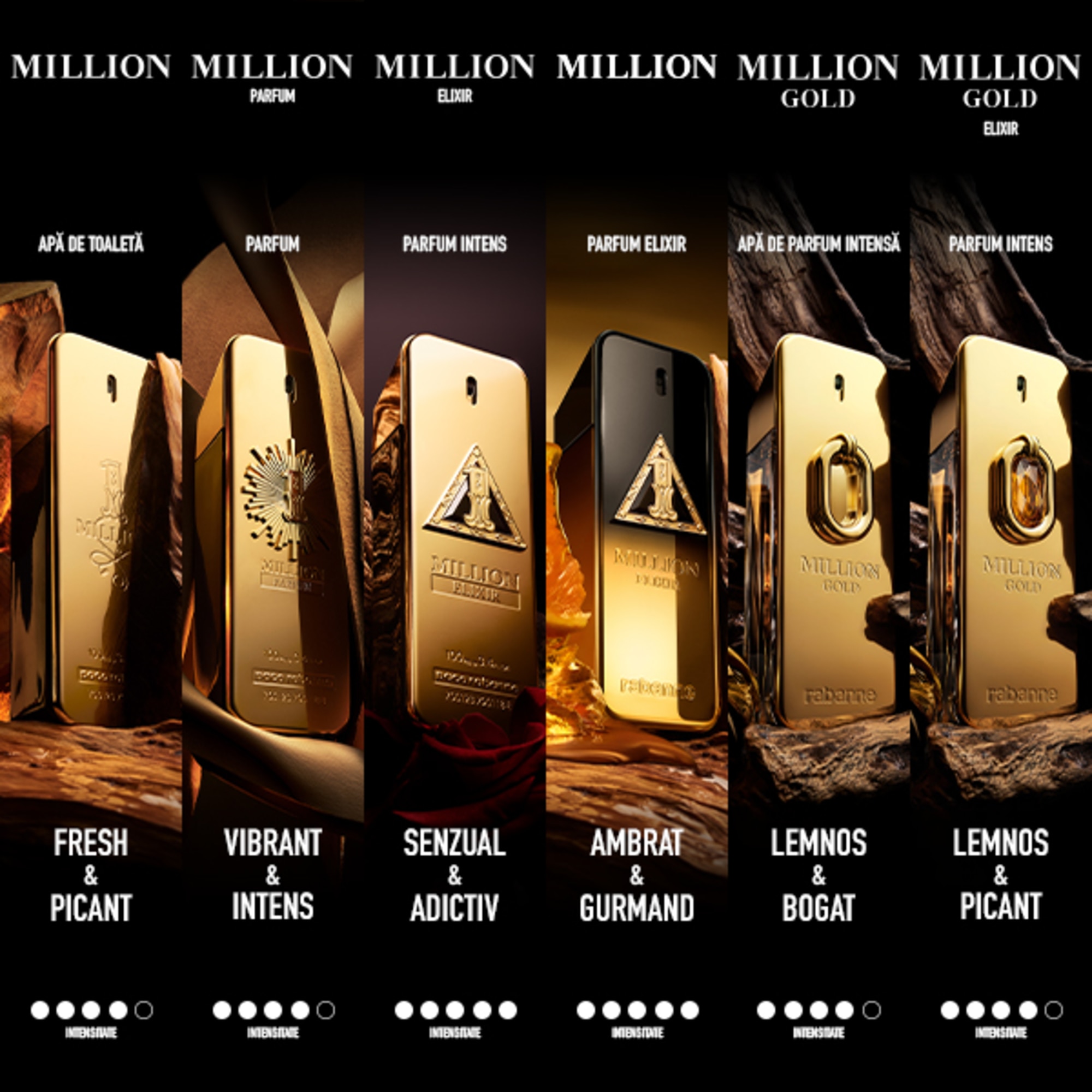 30 ML Rabanne MILLION 1 Million Apa de Toaleta 4 of 6 1 Million Apa de Toaleta