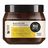 250 ML Hello Nature BODY CARE Unt de corp Marula Oil  1 of 2 
