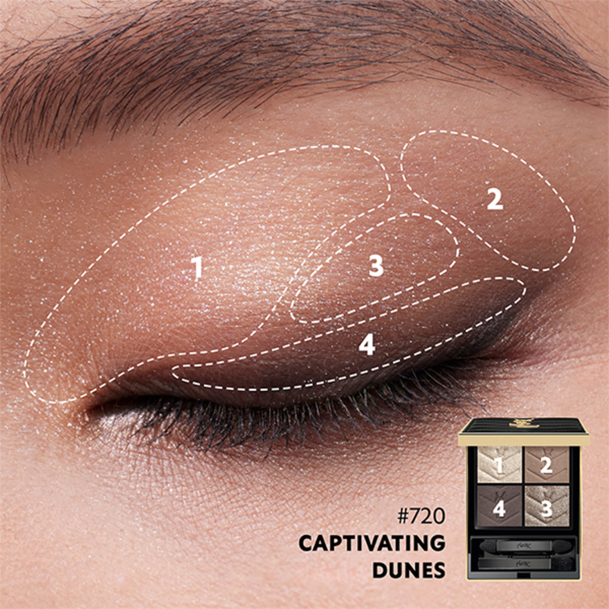 Mini paleta farduri de pleoape Couture Mini Clutch