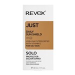30 ML Revox JUST REVOX Crema de fata Sun Shield pentru ten gras SPF 50+  2 of 3 Crema de fata Sun Shield pentru ten gras SPF 50+