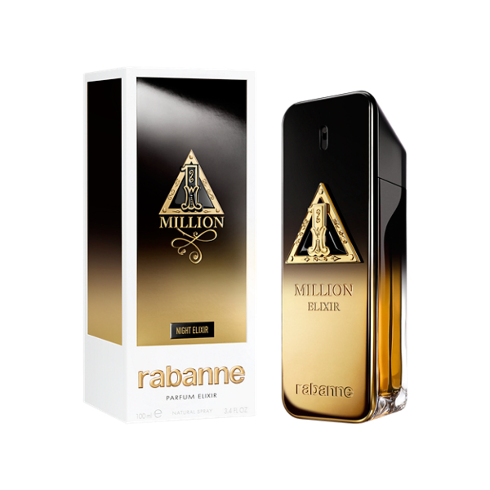 100 ML Rabanne 1 MILLION 1 Million Night Elixir Parfum Elixir 3 of 7 1 Million Night Elixir Parfum Elixir