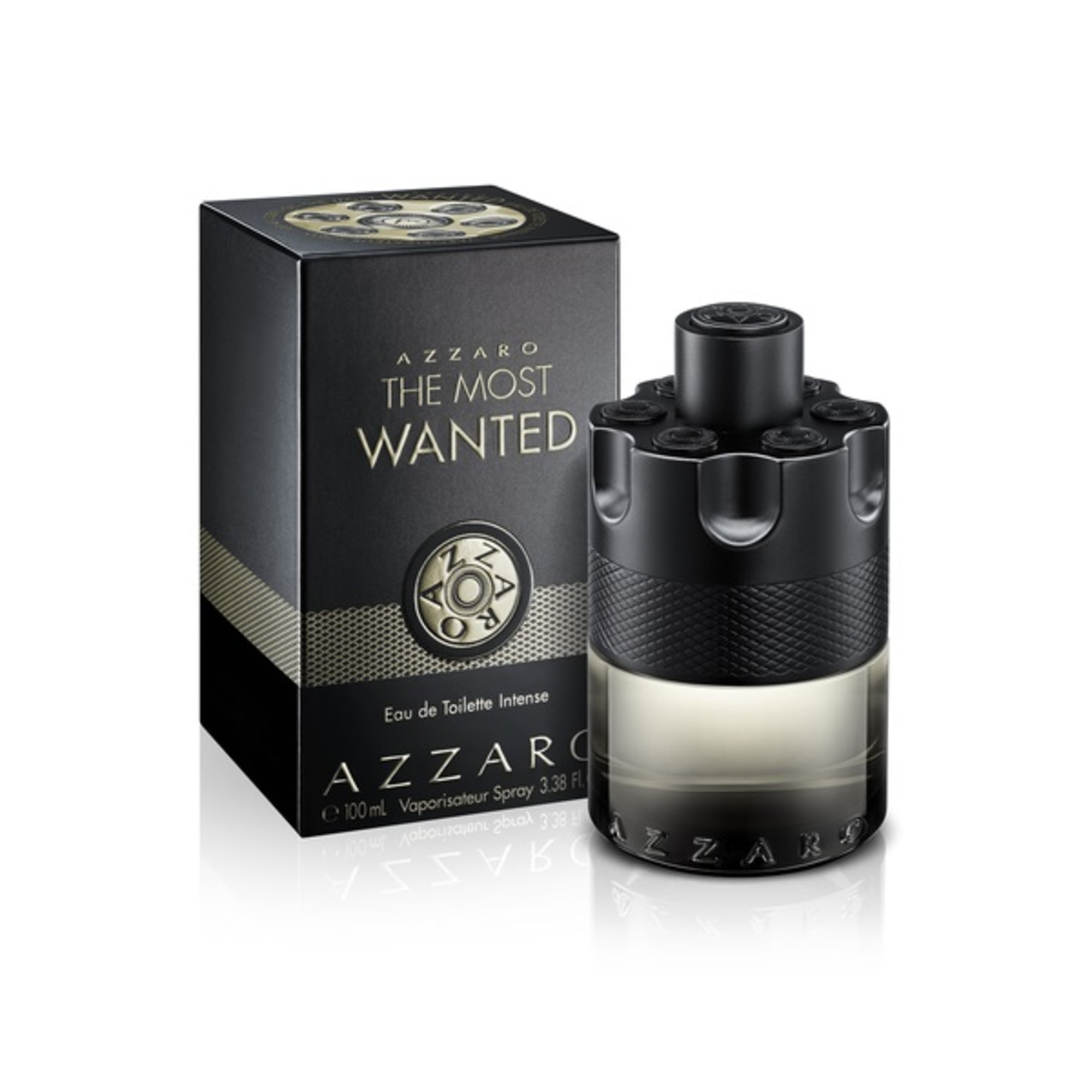 100 ML Azzaro WANTED Azzaro The Most Wanted Apa de Toaleta Intense 1 of 3