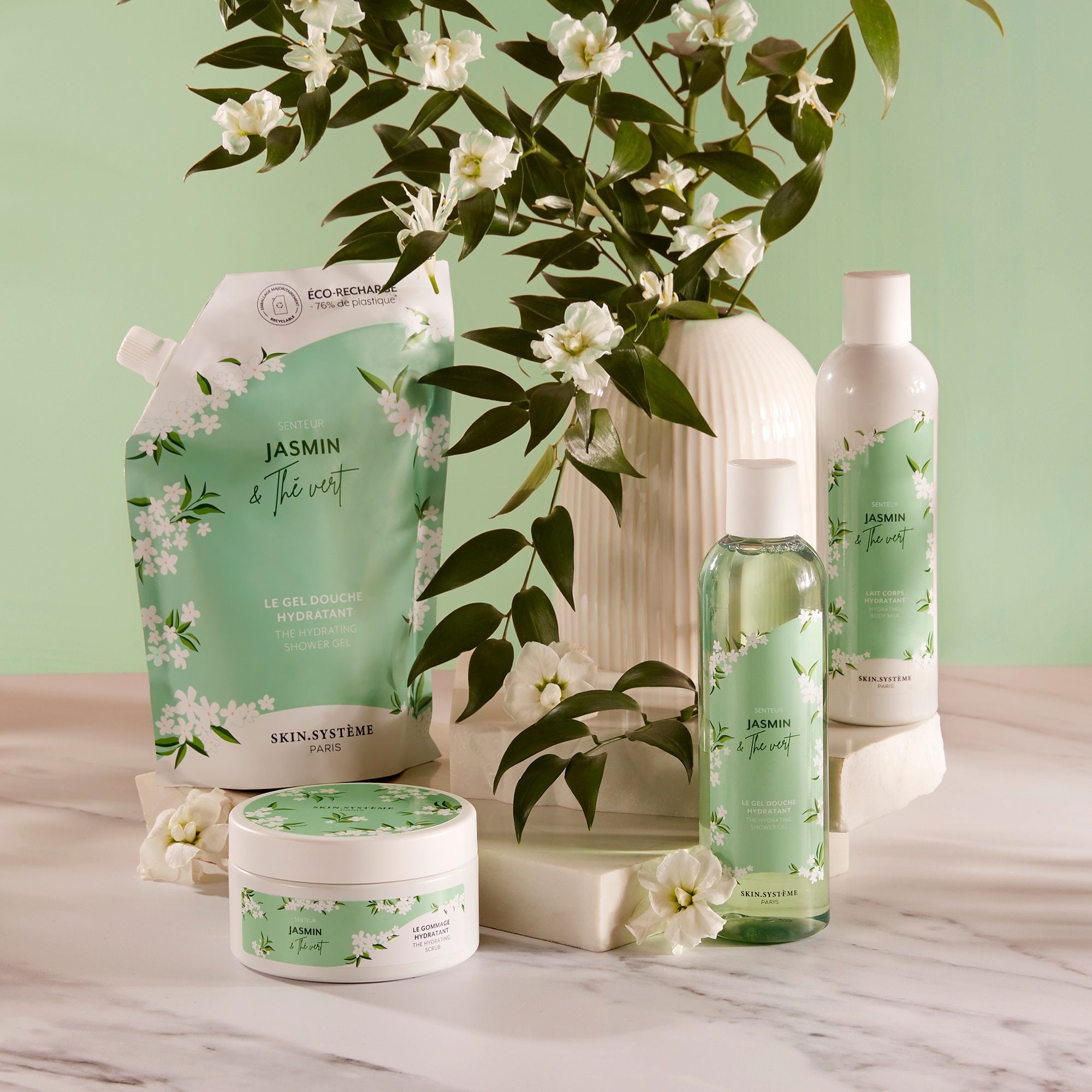 Gel de dus hidratant Jasmine