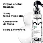 190 ML L'OREAL PROFESSIONNEL TECNI ART Spray termo modelator pentru volum Pli  4 of 6 Spray termo modelator pentru volum Pli
