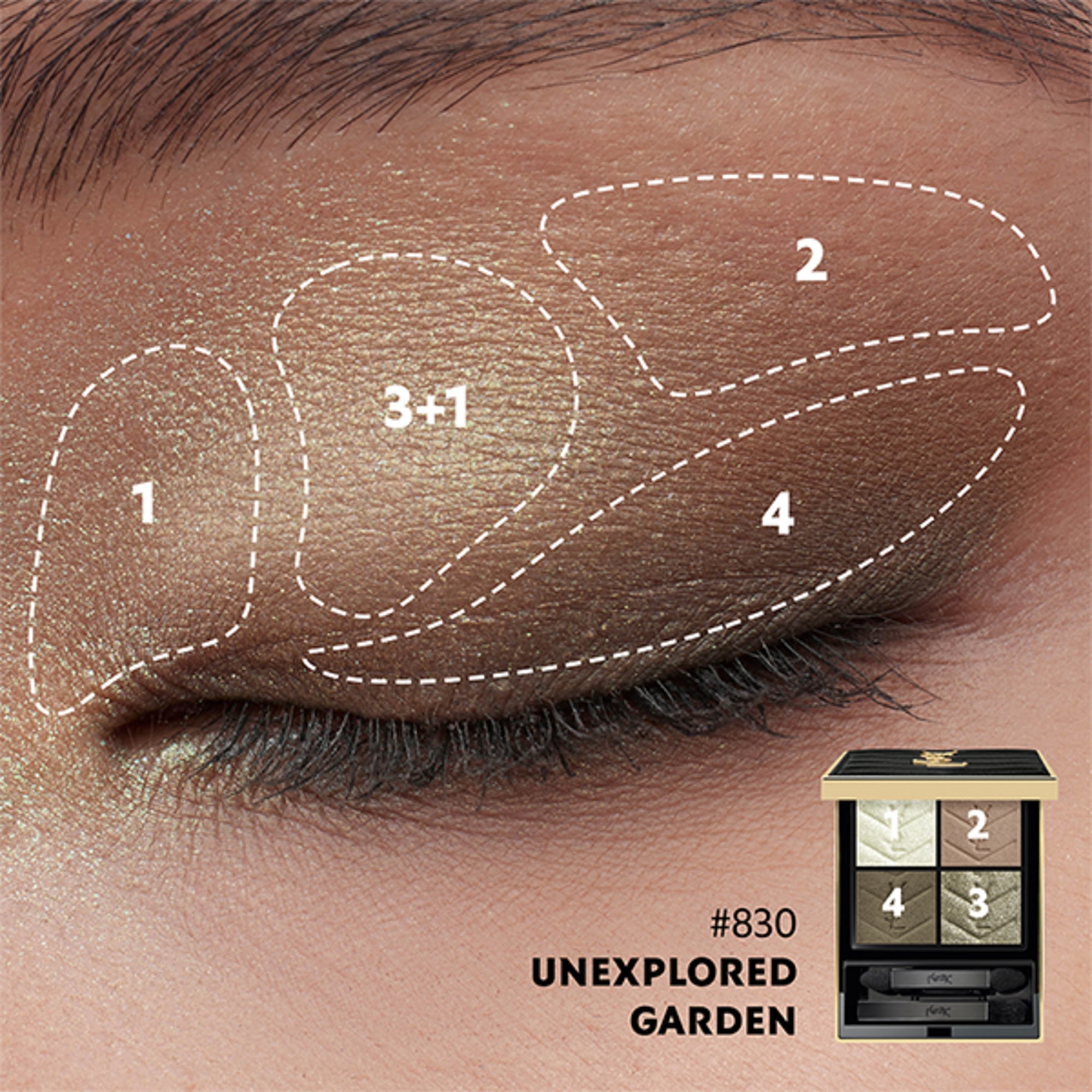 Mini paleta farduri de pleoape Couture Mini Clutch