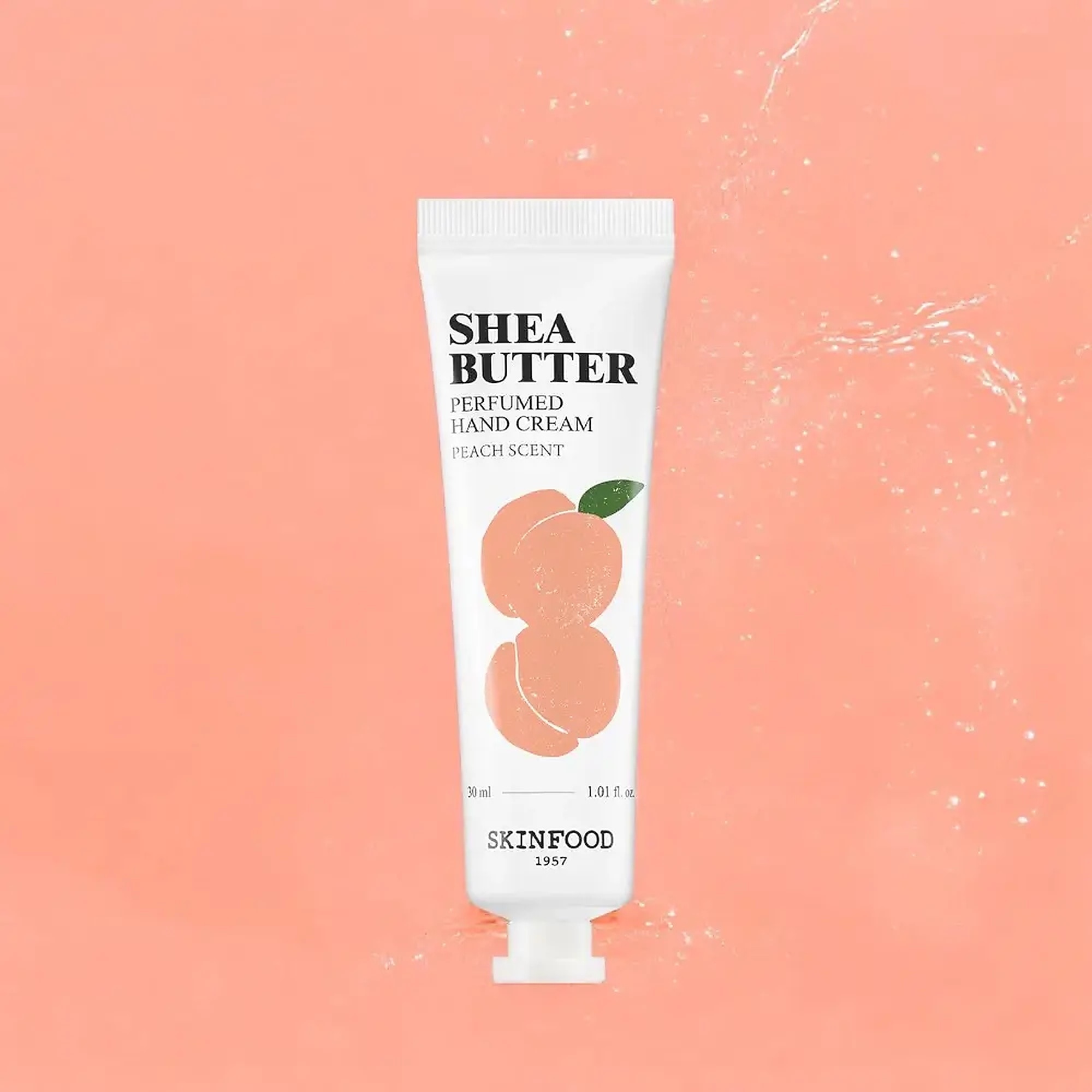 30 ML undefined Shea Butter Crema de maini Peach Scent  1 of 2 