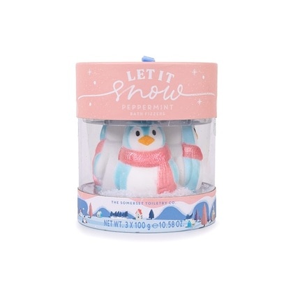 Set sare de baie Let it Snow Bath Fizzers Snowman