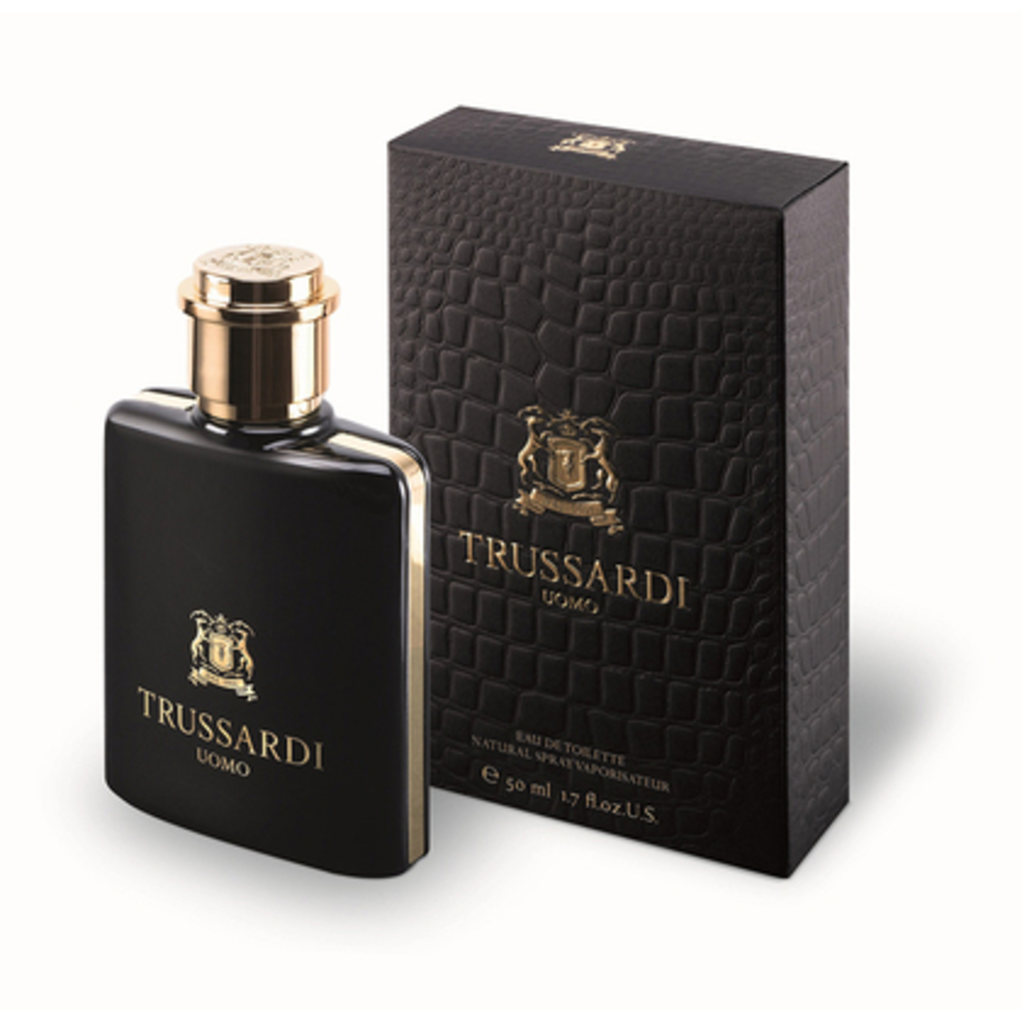 50 ML Trussardi UOMO Uomo Apa de Toaleta  1 of 2 