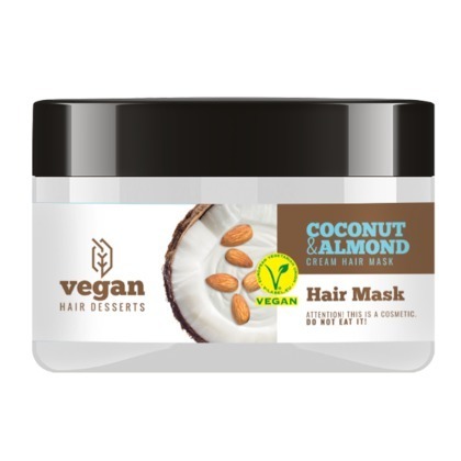 250 ML Vegan Desserts VEGAN Masca de par Coconut & Almond  1 of 1 