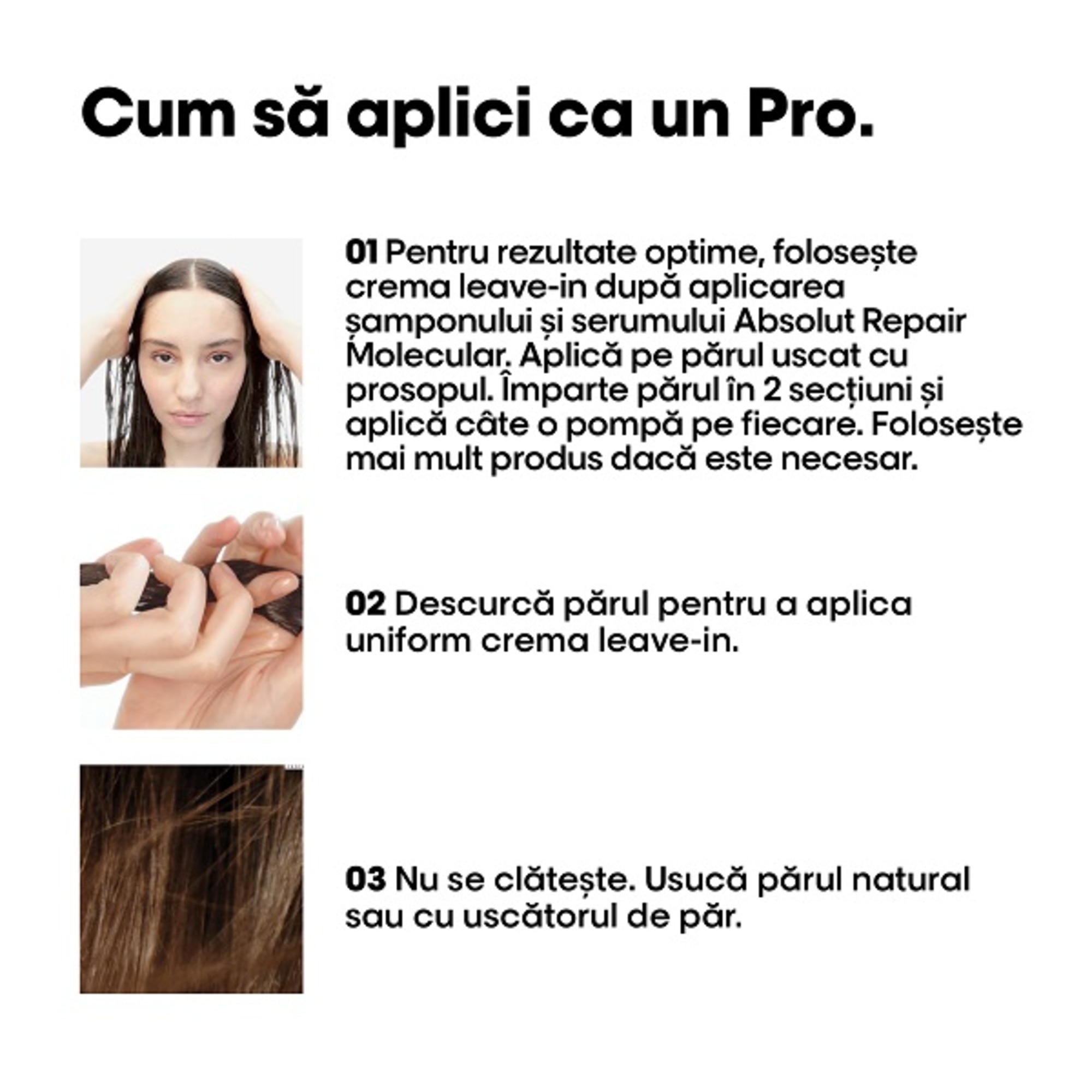 Crema leave-in pentru par deteriorat