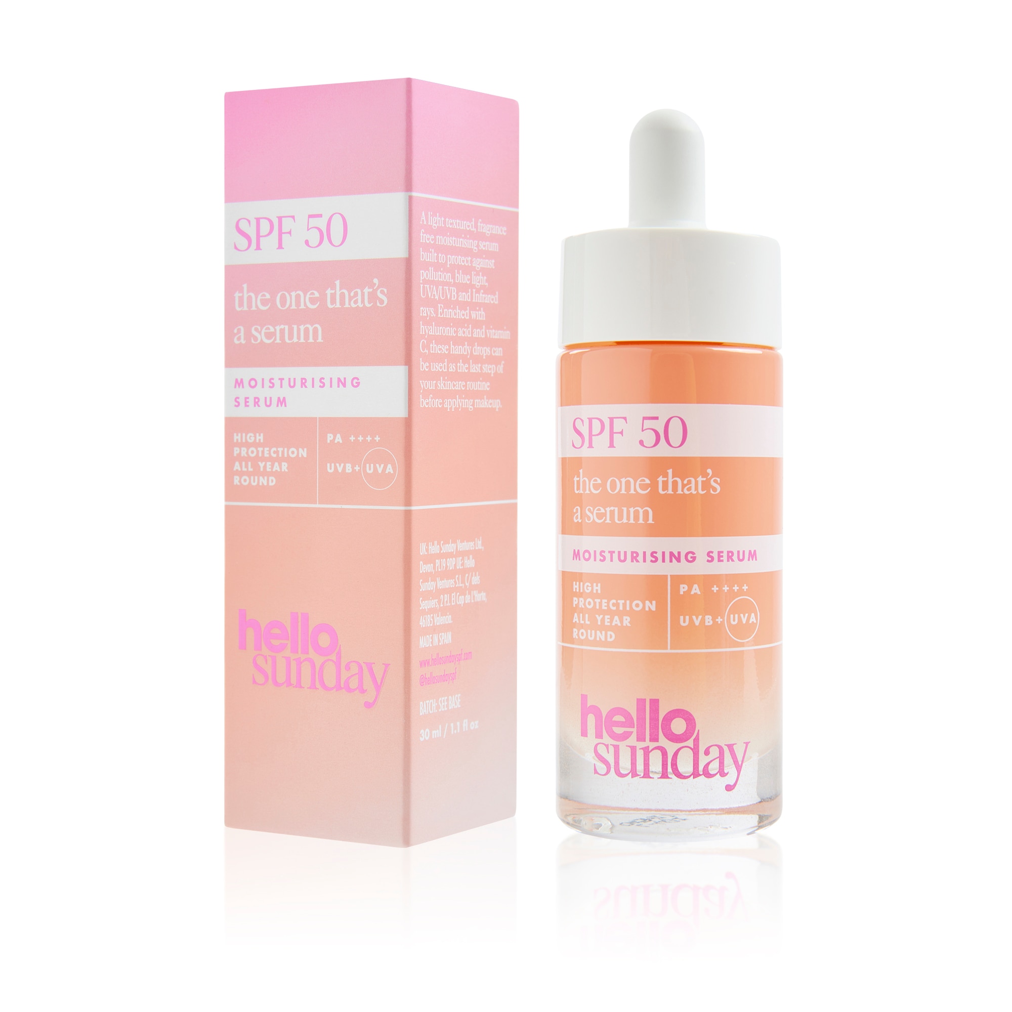 Serum hidratant SPF 50