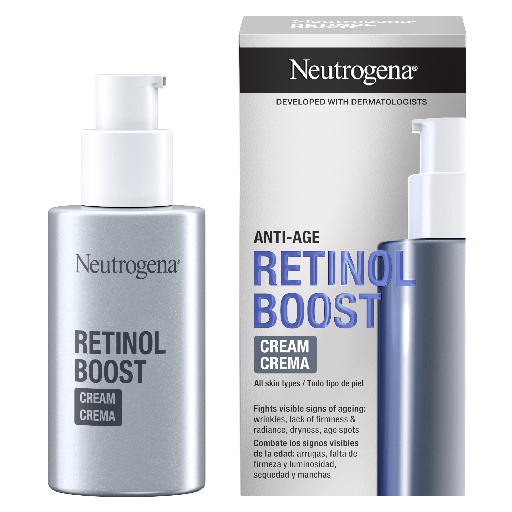 50 ML NEUTROGENA Retinol Boost Crema pentru fata anti imbatranire Retinol Boost 1 of 1