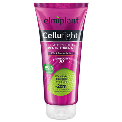 200 ML ELMIPLANT BODY CARE Gel anticelulitic pentru drenaj Cellufight  1 of 1 