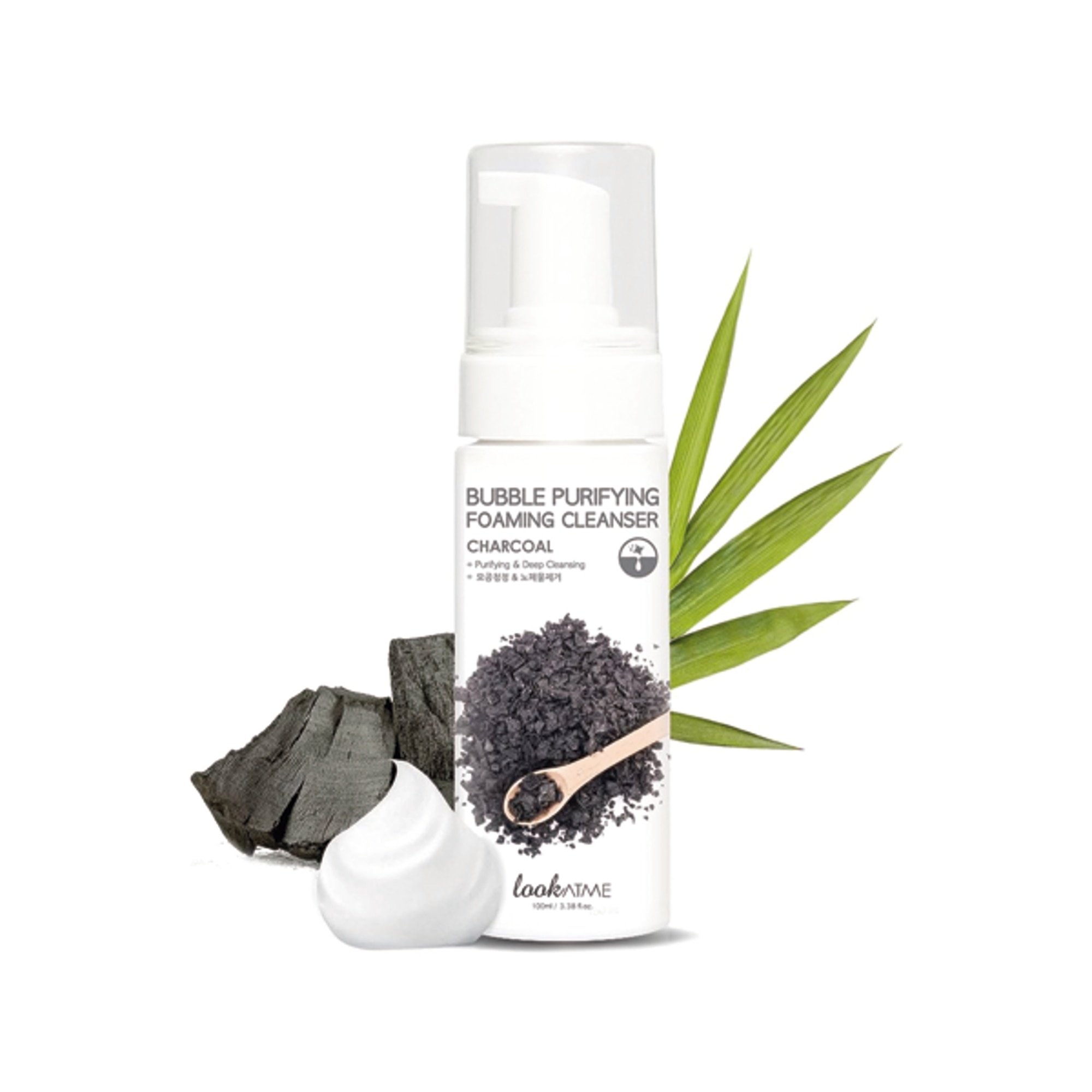 Gel de curatare spumant cu Carbune Activ