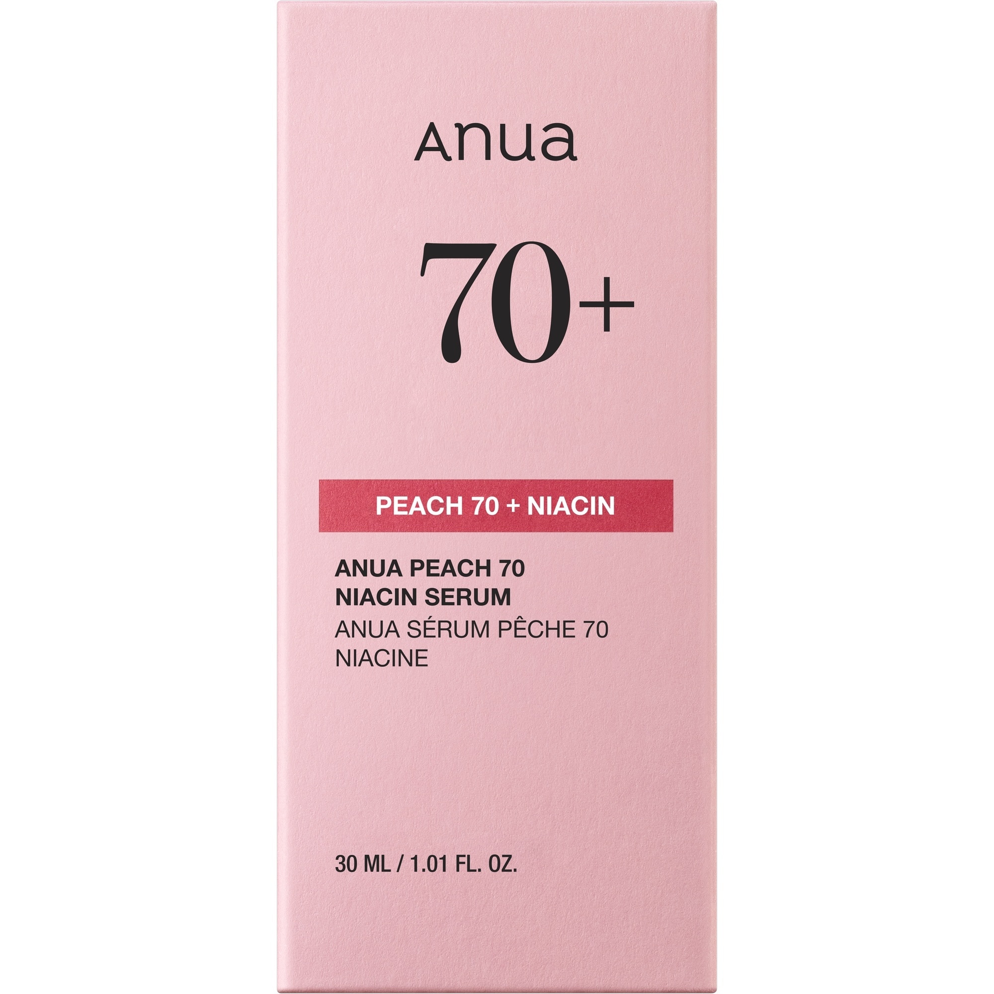 30 ML ANUA Peach 70 Ser iluminator Peach 70+ Niacin 2 of 2 Ser iluminator Peach 70+ Niacin