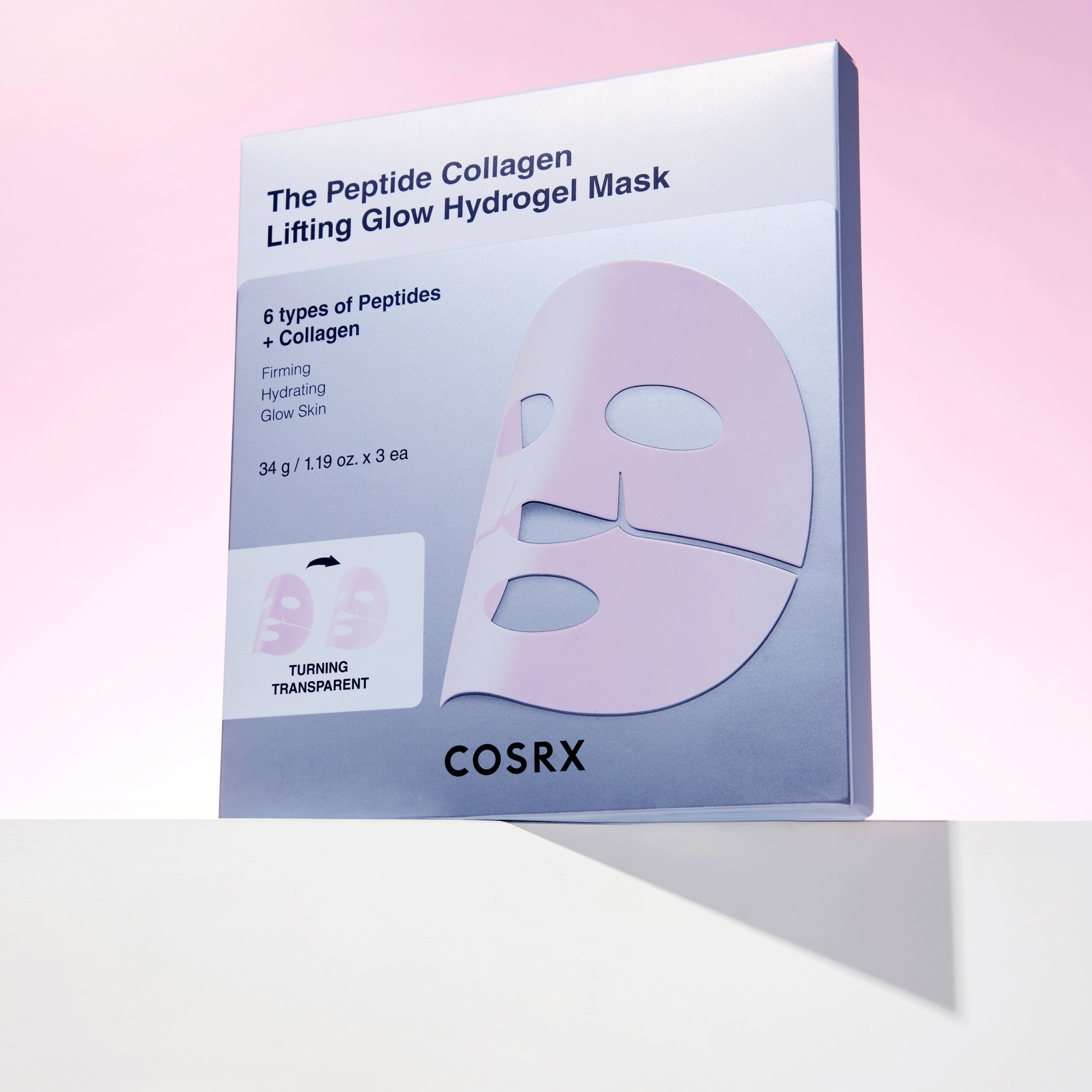 3 BUCATI COSRX SKIN-CARE Masca de fata tip servetel The Peptide Collagen LiftingHydrogel  5 of 5 Masca de fata tip servetel The Peptide Collagen LiftingHydrogel