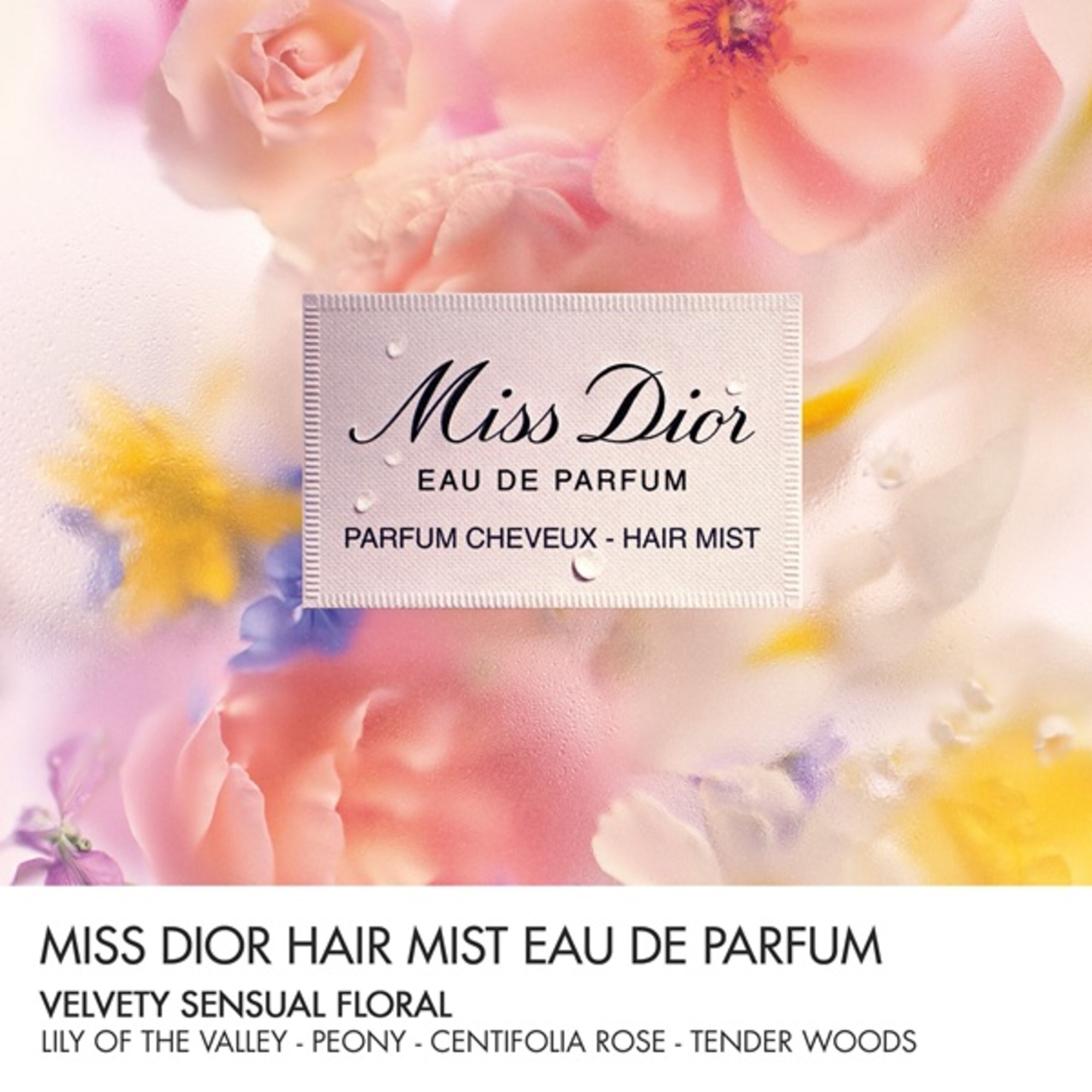 Ulei parfumat pentru par Miss Dior Hair Oil