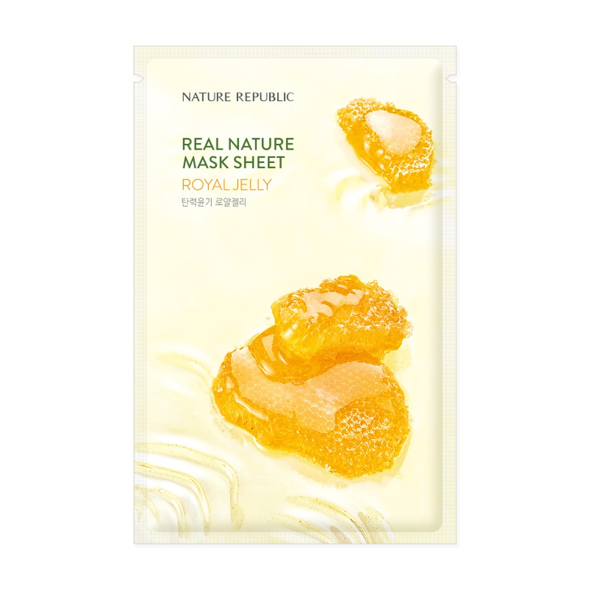 30 G NATUREREPUBLIK Real Nature Masca de fata tip servetel-Royal Jelly 1 of 1 Masca de fata tip servetel-Royal Jelly