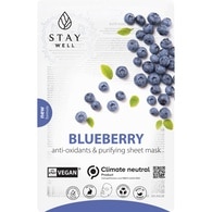 20 G STAY WELL Face Mask Masca de fata tip servetel-Blueberry  