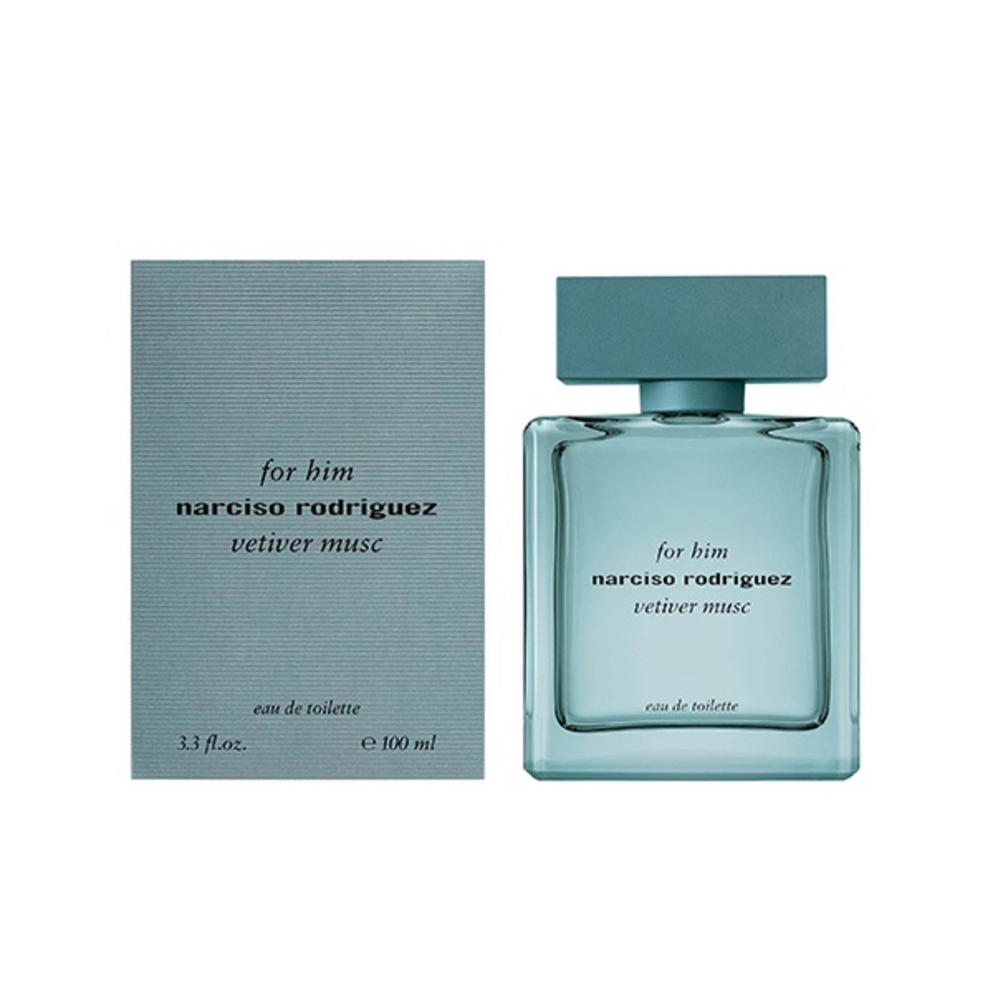 100 ML Narciso Rodriguez VETIVER MUSC Vetiver Musc For Him Apa de Toaleta  1 of 3 