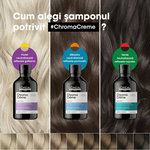 300 ML L'OREAL PROFESSIONNEL CHROMA CREME Sampon neutralizator reflexe roscate Green Dyes  2 of 3 Sampon neutralizator reflexe roscate Green Dyes