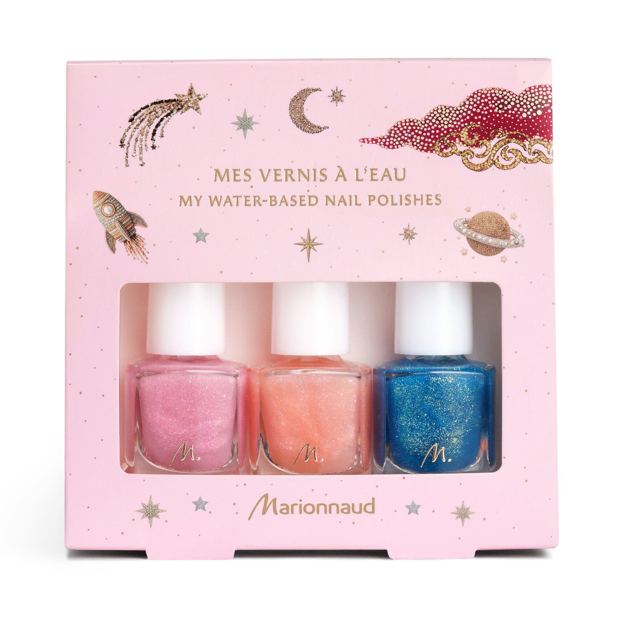 3X5.5 ML Marionnaud Machiaj Les Merveilles de Noel Set Nail Polishes My Water-Based 1 of 1 Set Nail Polishes My Water-Based