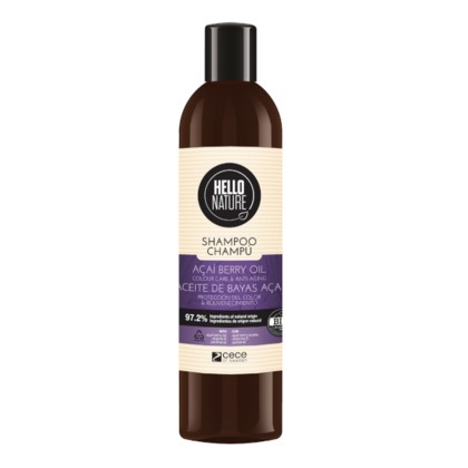 300 ML Hello Nature HAIR CARE Sampon Acay Berry Oil  1 of 1 