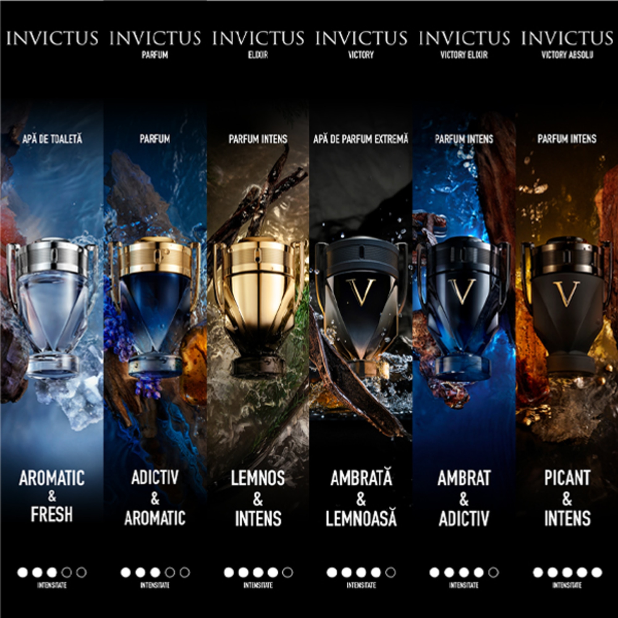 100 ML Rabanne INVICTUS Invictus Elixir Parfum Elixir 1 of 7