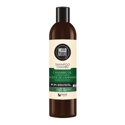 300 ML Hello Nature HAIR CARE Sampon Cannabis Oil  1 of 1 
